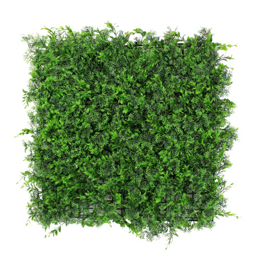 Material de PE facilmente montado boxwood falso em plantadores